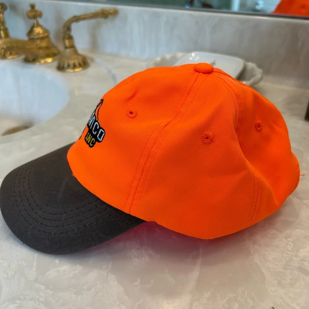 Thomco Inc Orange and Brown Cap, Hunter Orange, Adjustable Size